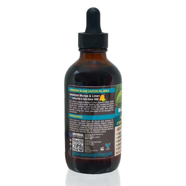 Jamaican Mango & Lime BLACK CASTOR OIL (AMLA)-4 OZ - Image 3