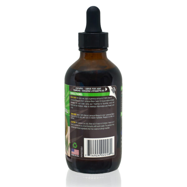 Jamaican Mango & Lime BLACK CASTOR OIL (ROSEMARY)-4 OZ - Image 2