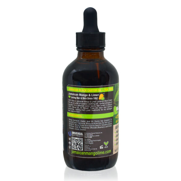 Jamaican Mango & Lime BLACK CASTOR OIL (TEA TREE)-4 OZ - Image 3