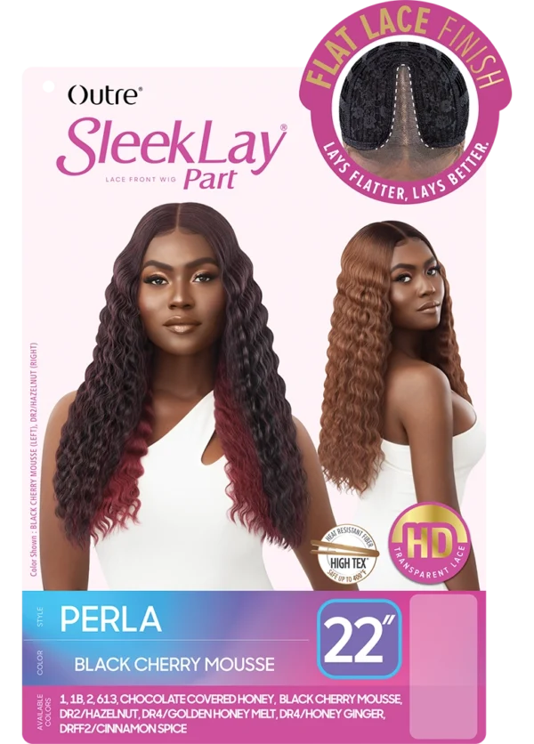 OUTRE SLEEKLAY PART LACE FRONT LACE WIG - PERLA - Image 7