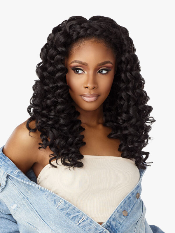 Sensationnel Curls Kinks & Co Hair Textured Clip-In 9 Pcs WILD ONE 14" - Image 3