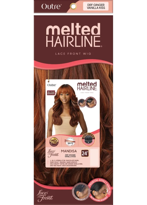 OUTRE MELTED HAIRLINE LACE FRONT WIG - MANDISA - Image 8