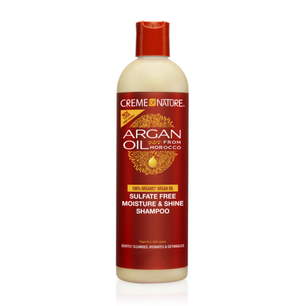 Creme of Nature® Argan Oil Sulfate-Free Moisture & Shine Shampoo 20oz - Image 2