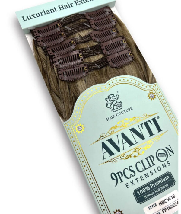 Hair Couture AVANTI 9PCS CLIP-IN CALIFORNIA WAVE 22" - Image 3