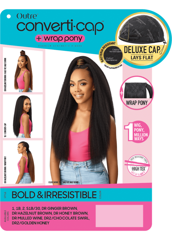 OUTRE - CONVERTI-CAP + WRAP PONY - BOLD & IRRESISTIBLE - Image 3