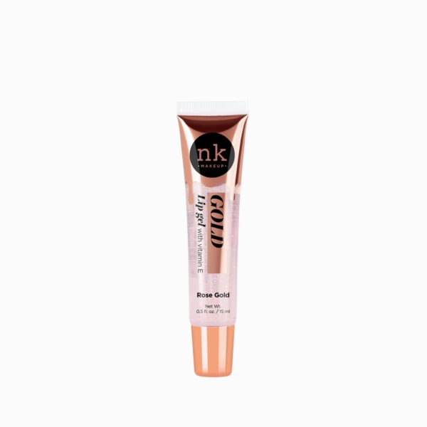 NICKA K Gold Lip Gel - Rose Gold - Image 2