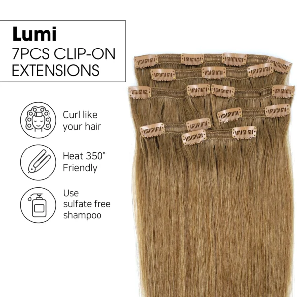 Hair Couture LUMI 7PCS CLIP-IN 18" - Image 6