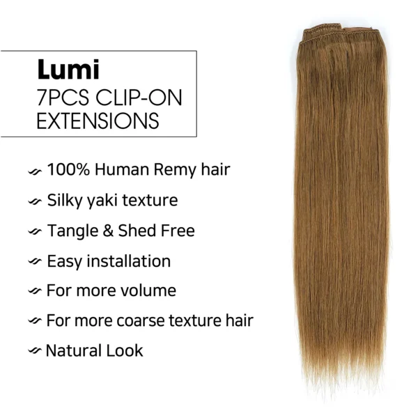 Hair Couture LUMI 7PCS CLIP-IN 14" - Image 3