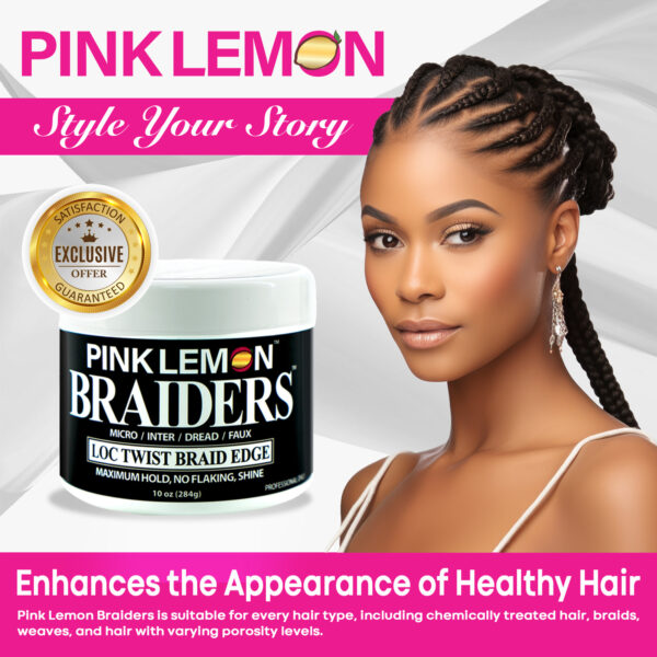 BELLATIQUE PINK LEMON BRAIDERS - 10 OZ - Image 6