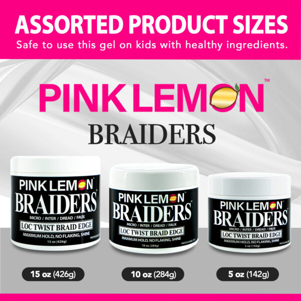 BELLATIQUE PINK LEMON BRAIDERS - 10 OZ - Image 2