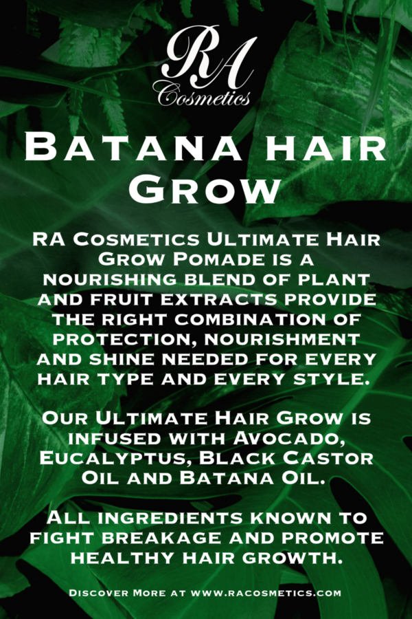 RA Cosmetics Batana Oil Ultimate Hair Grow (8 oz) - Image 3