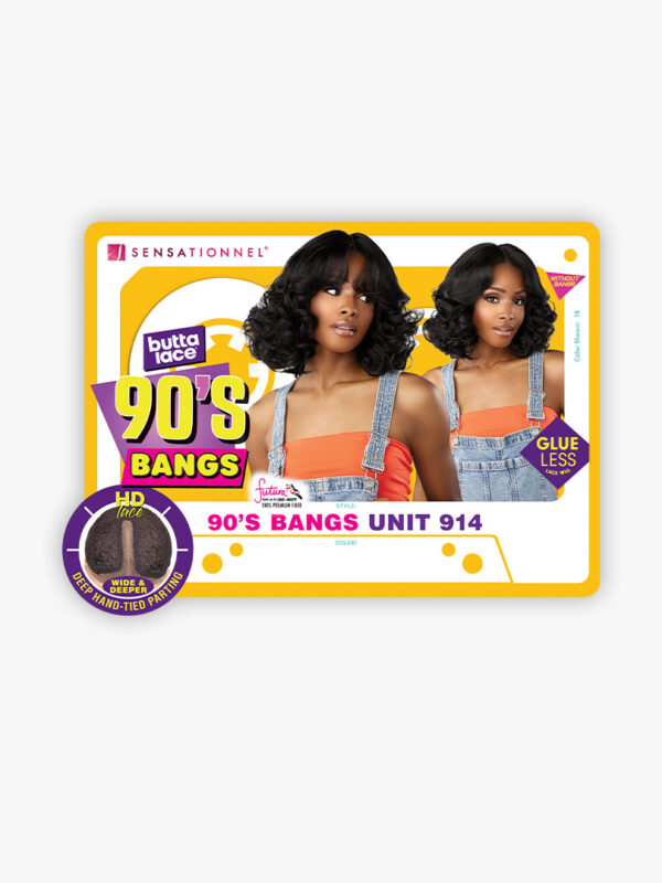 Sensationnel BUTTA 90'S BANG LACE WIG - UNIT 914 - Image 10