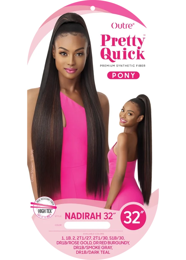 OUTRE PRETTY QUICK - PONY - NADIRAH 32" - Image 5