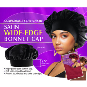 Beauty Town Wide Edge Bonnet Cap