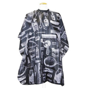KIM & C Cutting Cape with Hook - Black