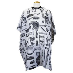 KIM & C Cutting Cape with Hook - White