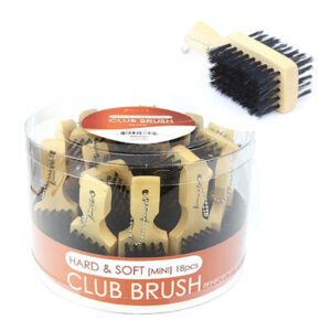 KIM & C Double Side Hard & Soft Mini Club Brush