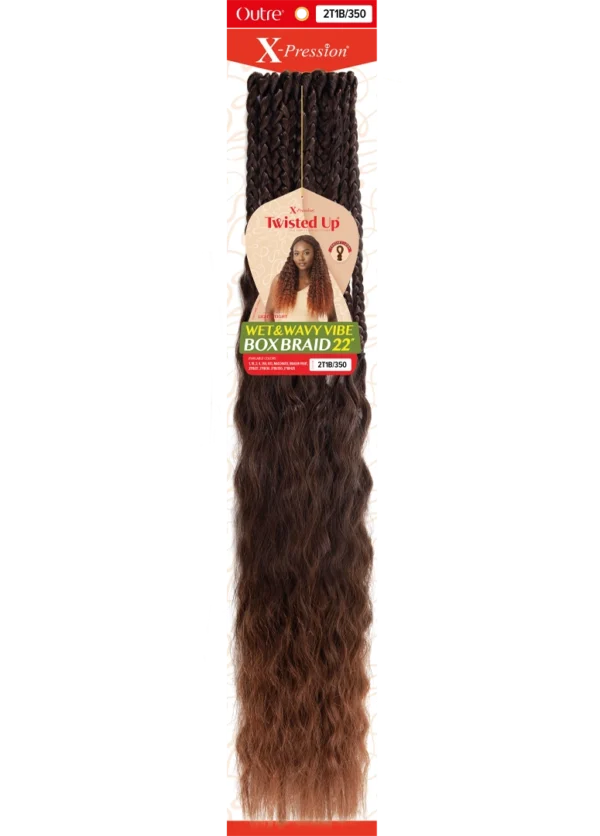 OUTRE X-PRESSION - TWISTED UP WET & WAVY VIBE BOX BRAID 22 3X - Image 3