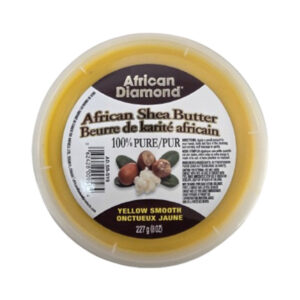 AFRICAN DIAMOND African Shea Butter - Yellow Smooth 227g (8oz)