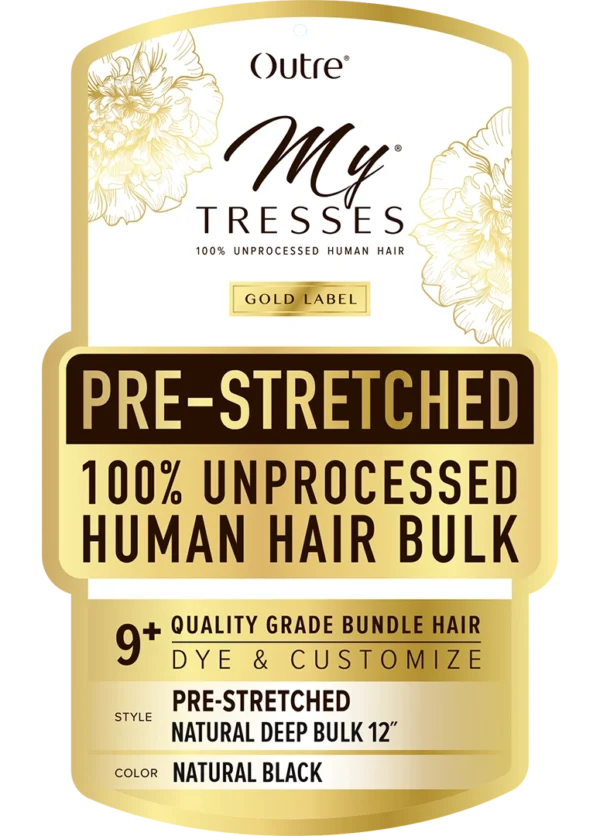 Outre MYTRESSES-GOLD LABEL-PRESTRETCHED NATURAL DEEP BULK 12" - Image 2