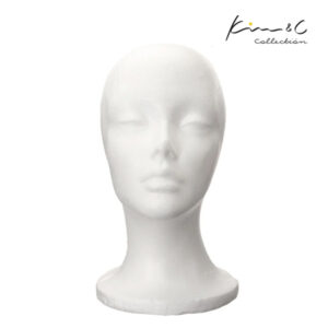 KIM & C Manequinn Styrofoam Head - Medium