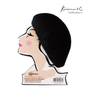 KIM & C Thin Hair Net - Black