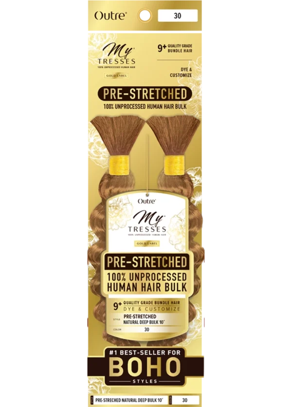 Outre MYTRESSES-GOLD LABEL-PRESTRETCHED NATURAL DEEP BULK 10" - Image 3