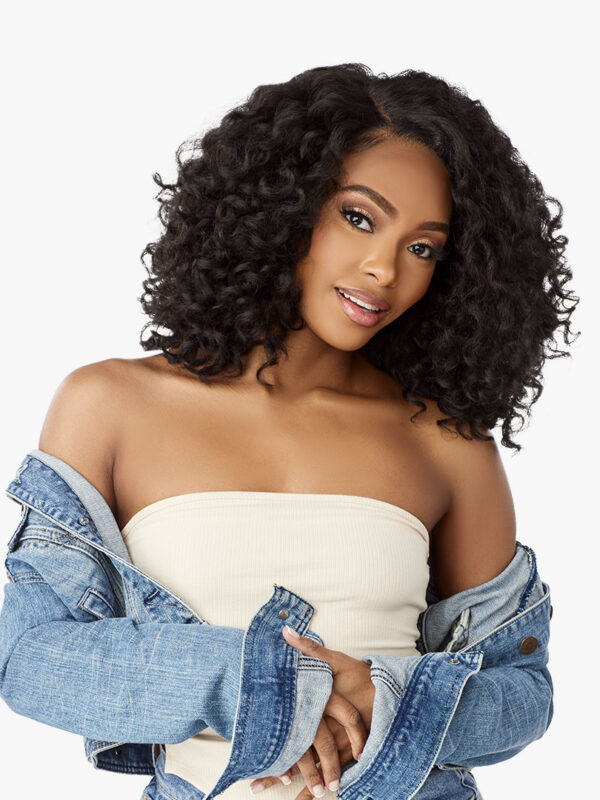 SENSATIONNEL KINKY EDGE Y-PART - RINGLET CURL 14″ - Image 3