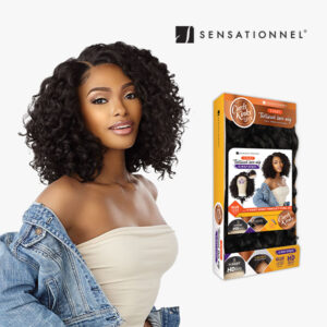 SENSATIONNEL KINKY EDGE Y-PART - RINGLET CURL 14″