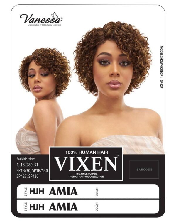 Vanessa VIXEN HUMAN HAIR FULL WIG - HJH AMIA - Image 6