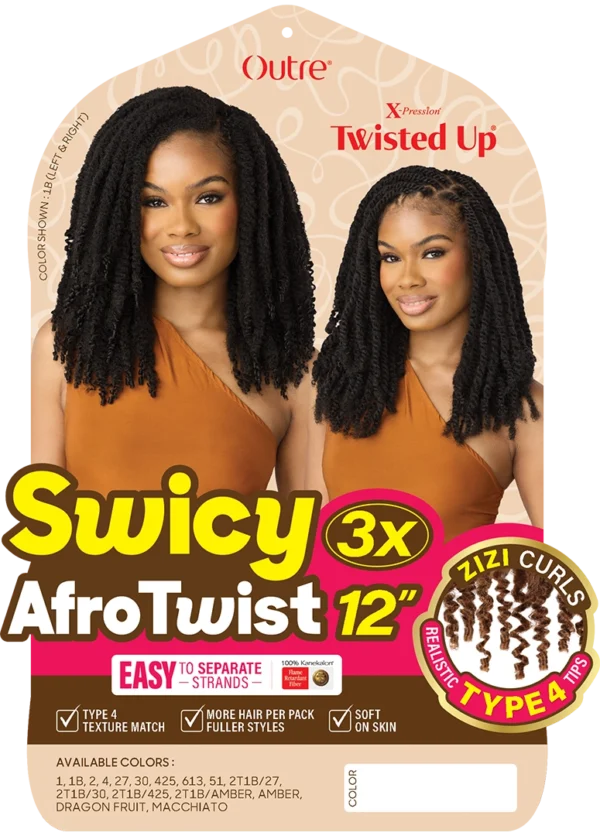 OUTRE X-PRESSION - TWISTED UP - SWICY AFRO TWIST 12" 3X - Image 6