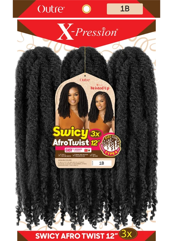 OUTRE X-PRESSION - TWISTED UP - SWICY AFRO TWIST 12" 3X - Image 5