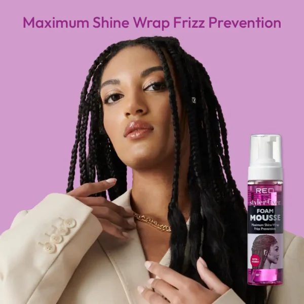 RED BY KISS Styler Fixer Foam Mousse Biotin & Vitamin E - Image 7