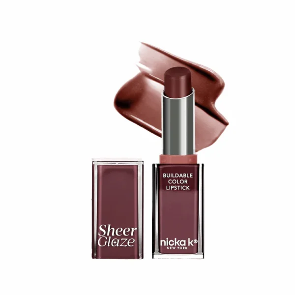 NICKA K Sheer Glaze Lipstick - Image 2