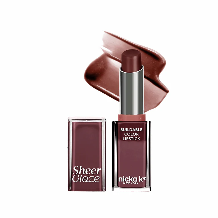 NICKA K Sheer Glaze Lipstick - Image 2