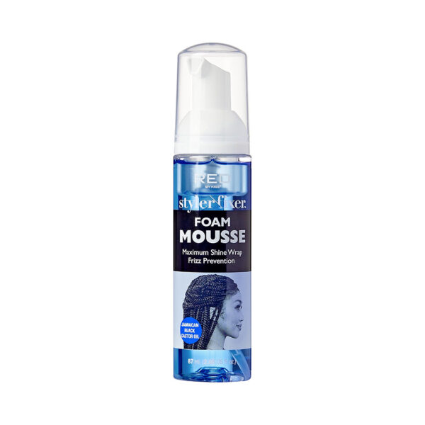 RED BY KISS Styler Fixer Foam Mousse Jamaican Black Castor Oil 2.95 oz
