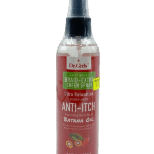 DR.GIRLS Rice Water Braid Sheen Spray Batana Oil 6.8oz