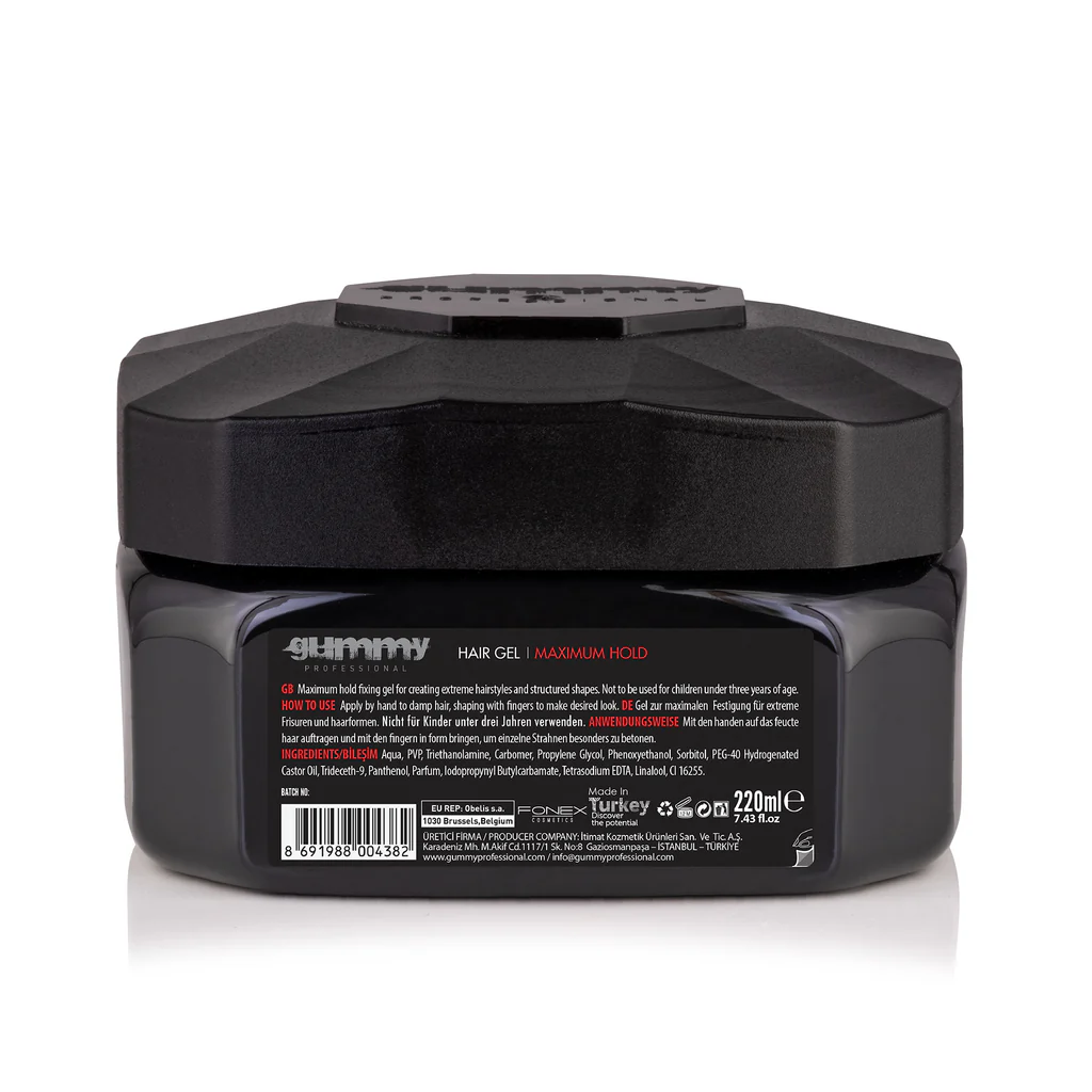 GUMMY Professional Hair Gel - Maximum Hold - Image 3