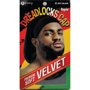 King J DREADLOCKS CAP VELVET - REGULAR