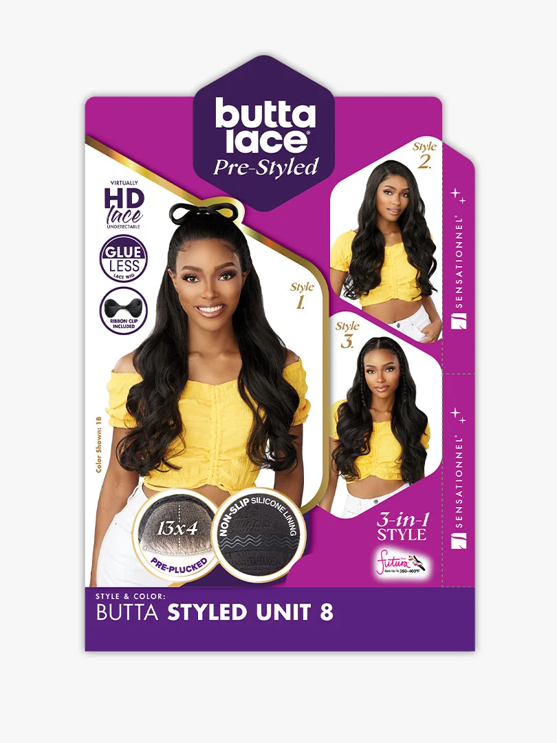 Sensationnel BUTTA STYLED LACE WIG - UNIT 8 - Image 3
