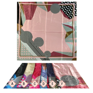 BEAUTY TOWN SILKY SATIN SCARF 35" - #06170