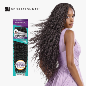 SENSATIONNEL FEATHER CROCHET WATER WAVE 18" (PREMIUM TOO)
