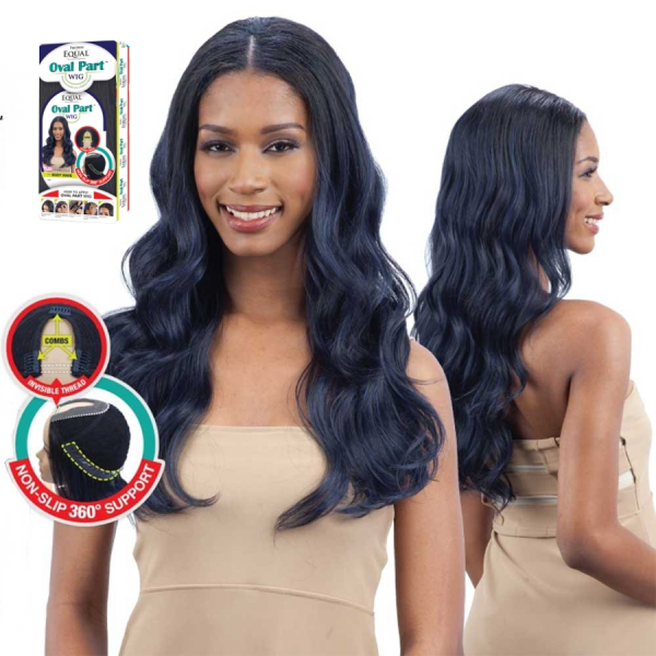 SHAKE-N-GO Freetress Equal Oval Part Wig-Body Wave