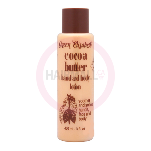 Queen Elizabeth Cocoa Butter Hand and Body Lotion 14oz , 28oz