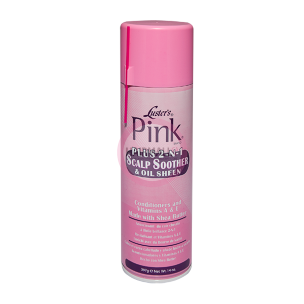 Luster's Pink Plus 2-N-1 Scalp Soother & Oil Sheen 11.5oz - Image 2