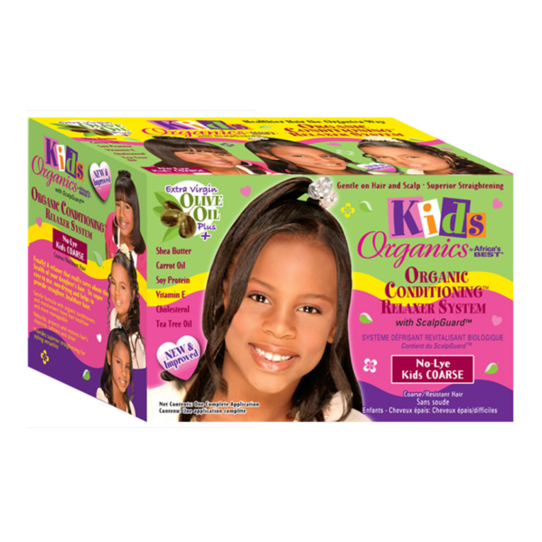 Africa's best kids organics Organic Conditioning Relaxer System-No-Lye Kids COARSE