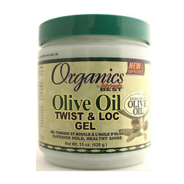 Organics by Africa's BEST OLIVE OIL TWIST&LOC GEL 15oz