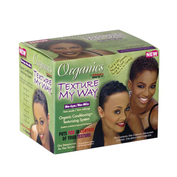 Organics by Africa's BEST Texture My Way No-Lye Texturizing Kit