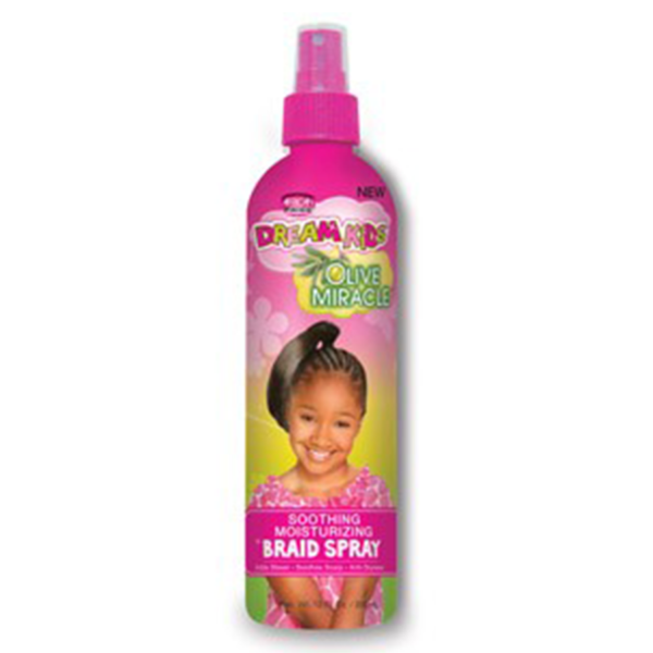 African pride Dream Kids Olive Miracle Braid Spray 12oz