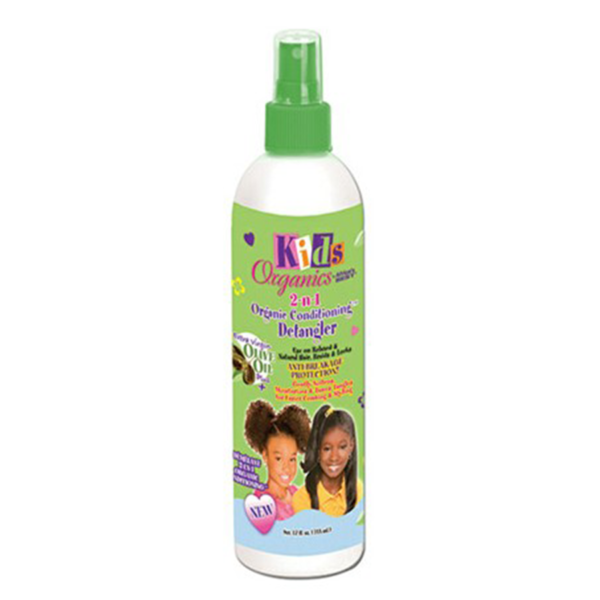 Africa's best kids organics 2-n-1 organic conditioning detangler 12oz